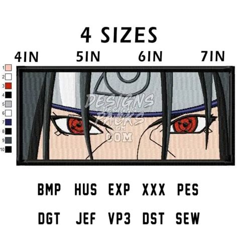 Naruto Itachi Eyes