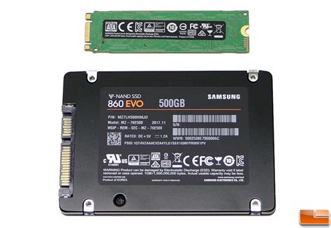 Samsung 860 EVO 500GB SATA SSD Review - Legit ReviewsSamsung 860 EVO ...