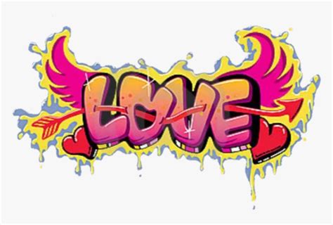 #grafitti #love #graffiti - Graffiti Love In Bubble Letters, HD Png ...