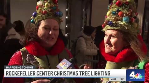 Crowds wait in freezing temps for Rockefeller Center Christmas Tree lighting – NBC New York