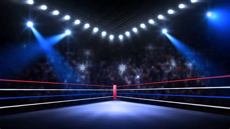 FREE Theme Background video wall footage Boxing Platform Lighting - YouTube