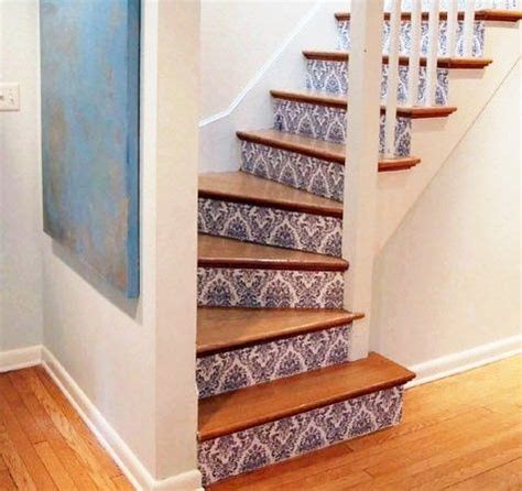 How to Make Your Sh*tty Apartment Less Sh*tty | Wallpaper stairs, Wallpaper staircase, Staircase ...