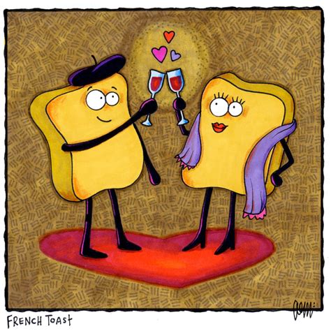 French Toast by AEMgallery | Cute cartoon drawings, Cute monsters, Childrens illustrations