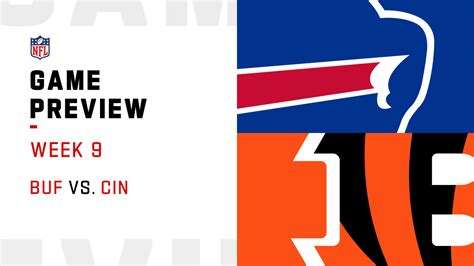 Bills vs. Bengals preview Week 9