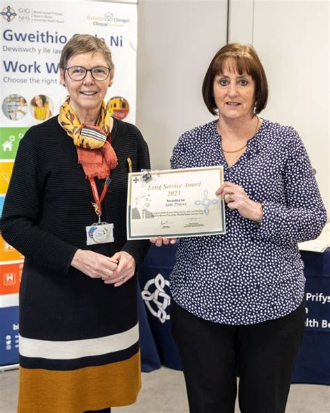 ABUHB Long Service Award - The Grange University Hospital - 04.04.23 - Jane Pearce.jpg - Aneurin ...