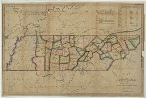 Library & Archives News: The Tennessee State Library and Archives Blog: Historic Maps of ...