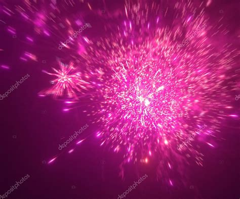 Pink Fireworks Background — Stock Photo © BackgroundStor #19171755