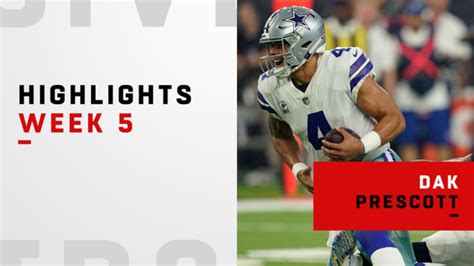 Dak Prescott highlights | Week 5