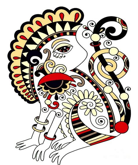 Aztec empire Aztecan Mesoamerican Culture Monkey Painting by Butler Phillips | Fine Art America