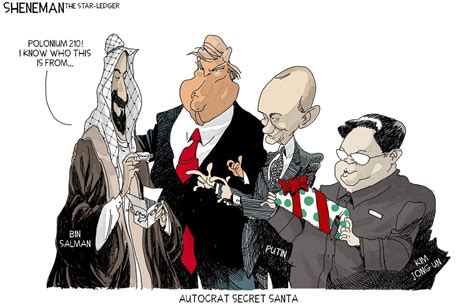 What do you get the dictator who has everything? | Sheneman cartoon - nj.com