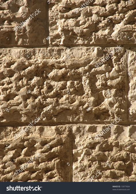 Jerusalem Stone Wall Stock Photo 13977604 - Shutterstock