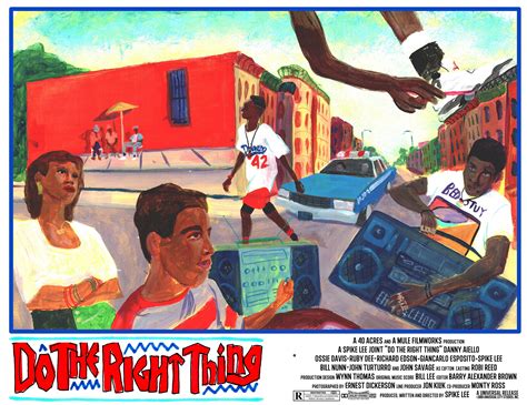 Do the Right Thing Movie Poster, Hand Painted digital Download - Etsy