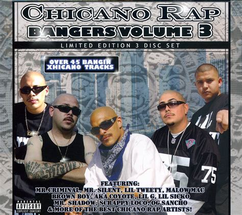 Various - Chicano Rap Bangers Vol 3 | Chicano rap, Rap, Rap artists