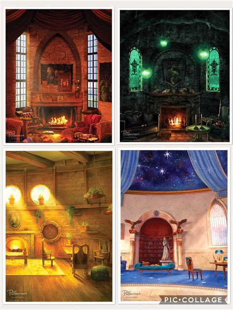 Maybe I’m biased but... the Ravenclaw Common Room is the most gorgeous of the four 💙💜. : r ...