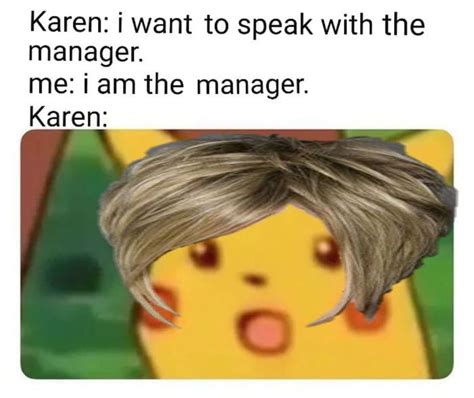 10+ Memes of Karen, the Infamous "Speak to the Manager" Haircut | Karen memes, Epic fails funny ...