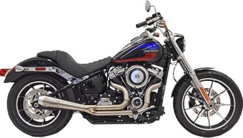 Bassani 2-1 Road Rage 3 Stainless Steel Exhaust 2018-2021 Harley Softail FXLR | JT's CYCLES