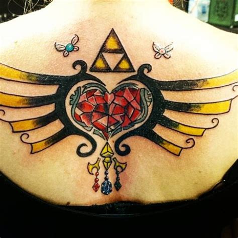 85+ Mighty Triforce Tattoo Designs & Meaning - Discover The Golden Power