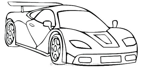 Race Car Coloring Pages - Free Printable Coloring Sheets