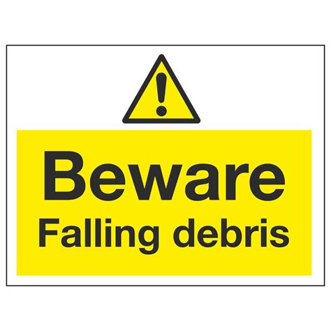 Beware Falling debris – Linden Signs & Print