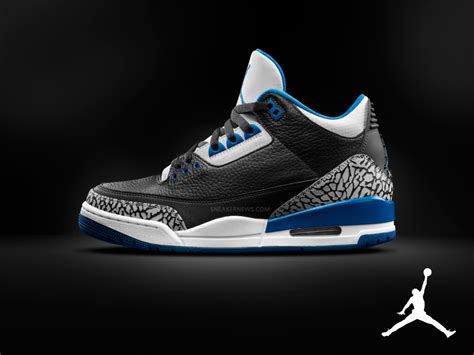 "Sport Blue" Air Jordan 3 - SneakerNews.com