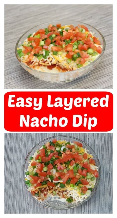 Easy Layered Nacho Dip Recipe - Super Bowl Food Ideas - The Exploring ...