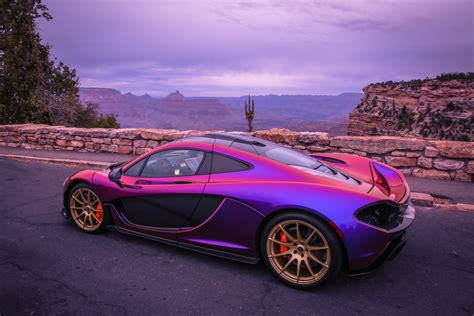 L.A. Angels’ Pitcher C.J. Wilson Takes His Purple McLaren P1 to the ...