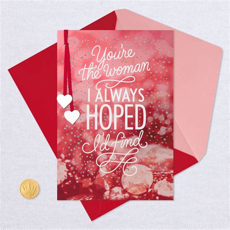 The Woman I Love Valentine's Day Card for Her - Greeting Cards - Hallmark