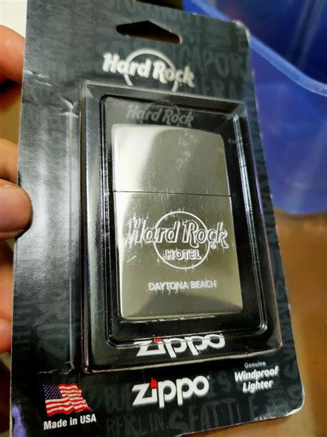 ZIPPO HARD ROCK CAFE DAYTONA BEACH NEW IN BOX. ORIGINAL AUTHENTIC ...