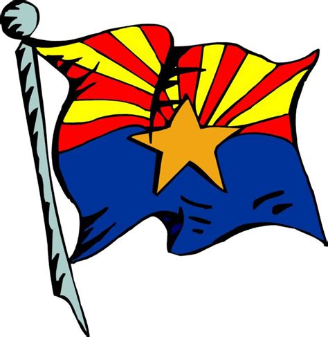 Az State Flag - ClipArt Best