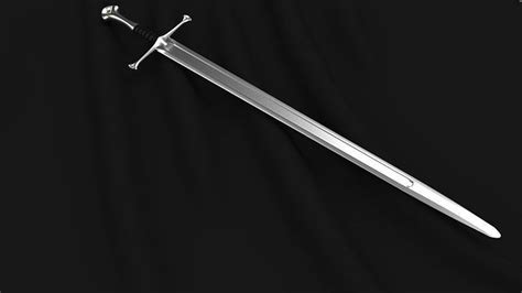 Anduril Aragorns Sword Narsil 3D model | CGTrader