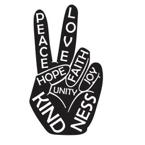 Peace Love Hope vector | Peace Love Hand Vector Image, SVG, PSD, PNG, EPS, Ai Format | Vector ...