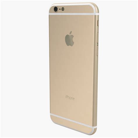 Apple iPhone 6 Gold 3D model | CGTrader