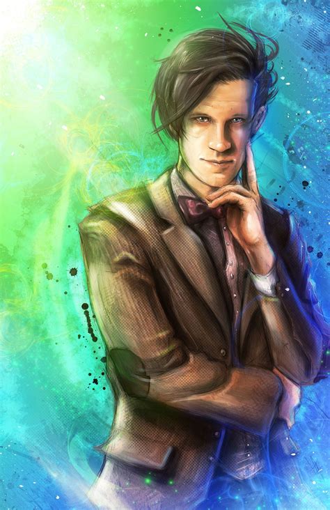 The Eleventh Doctor - by Vincent Vernacatola | Doctor who fan art, Doctor who art, Doctor who