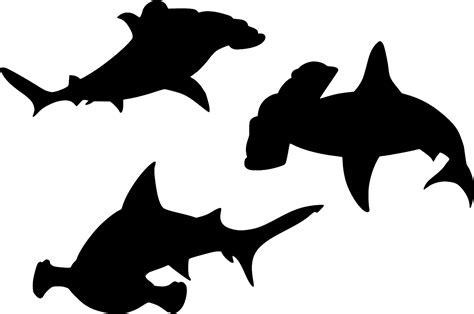 SVG > hammer fish shark - Free SVG Image & Icon. | SVG Silh