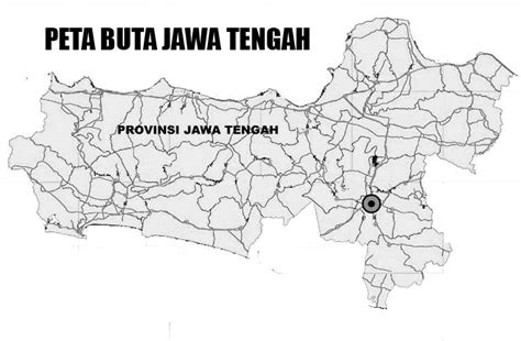 Profil Provinsi Jawa Tengah Beserta Gambar Peta Jawa Tengah Lengkap Dengan Nama Kabupaten dan ...