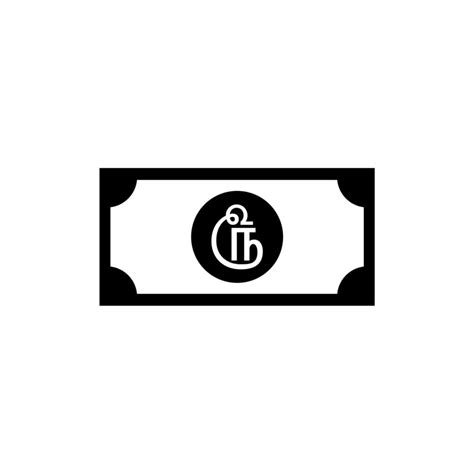 Sri Lanka Currency Symbol in Tamil, Sri Lankan Rupee Icon, LKR Sign ...