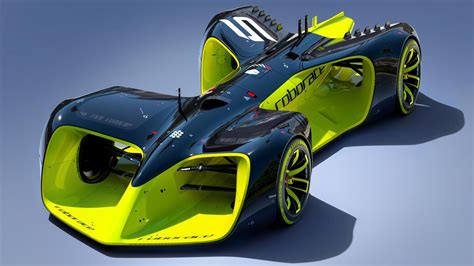 Roborace: de nachtmerrie van Max Verstappen | Futuristic cars, Race ...