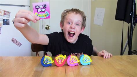 Push Pop Gummy Rolls Taste Test (All Flavors) - YouTube