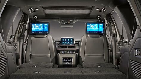 Suburban 2022 Interior Trunk Space With Third Row - Interior Design ...