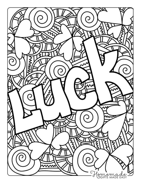 45 Printable St. Patrick's Day Coloring Pages for Adults & Kids - Happier Human