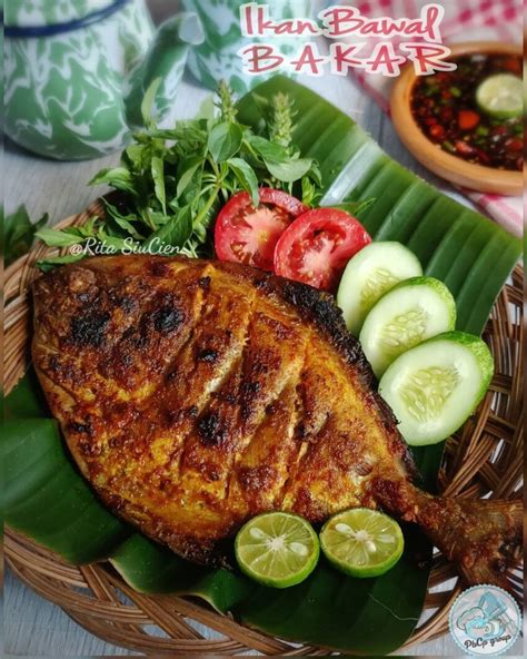 Resep Ikan Bawal Bakar dari @rita_siucien