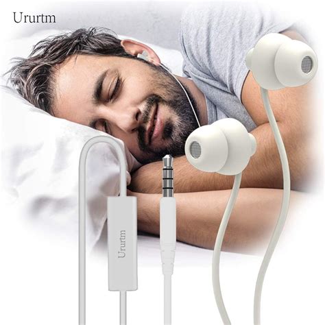 Sleep Soundproof Earbuds Headphones, Noise Isolating Soft Earbuds ...