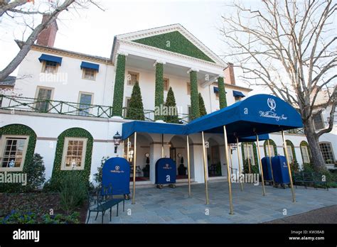 USA Virginia VA Colonial Williamsburg The Williamsburg Inn hotel ...