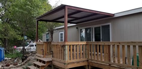 Small Deck and Patio Cover Wilson County - Carport Patio Covers Awnings San Antonio - Best ...