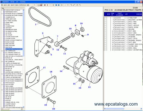 Daewoo Doosan Forklift 2012 Spare Parts Catalog Download