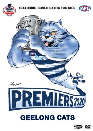 Buy AFL Premiers 2020 Geelong Cats on DVD from EzyDVD.com.au