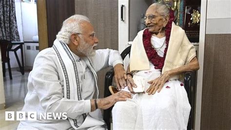 Heeraben Modi: Indian PM Modi's mother dies aged 99