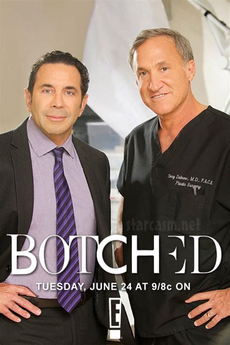 E!'s Botched reality series to star Paul Nassif and Terry Dubrow