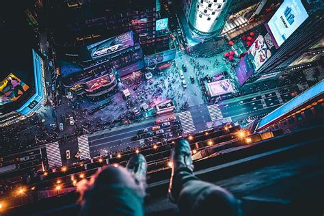 HD wallpaper: man sitting on building, person, looking down, feet, foot ...