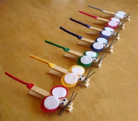 21 Best Craft Ideas Using Wooden Clothes Pegs - Home, Family, Style and Art Ideas